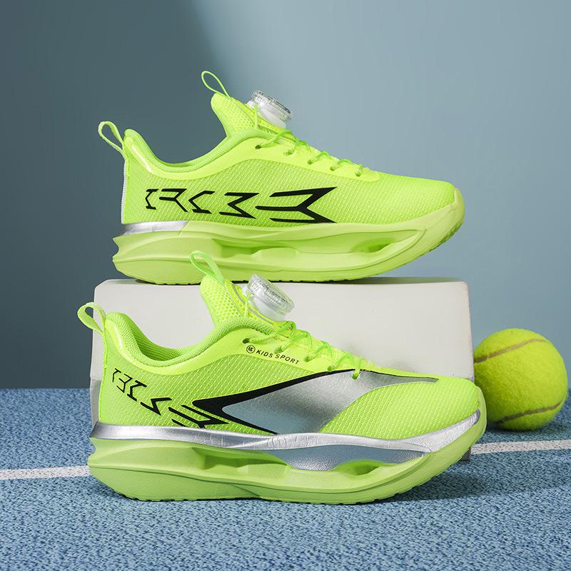 

Boys and Girls Sports Shoes for Running, Student Breathable Sports Shoes, New Style 31 зелёный