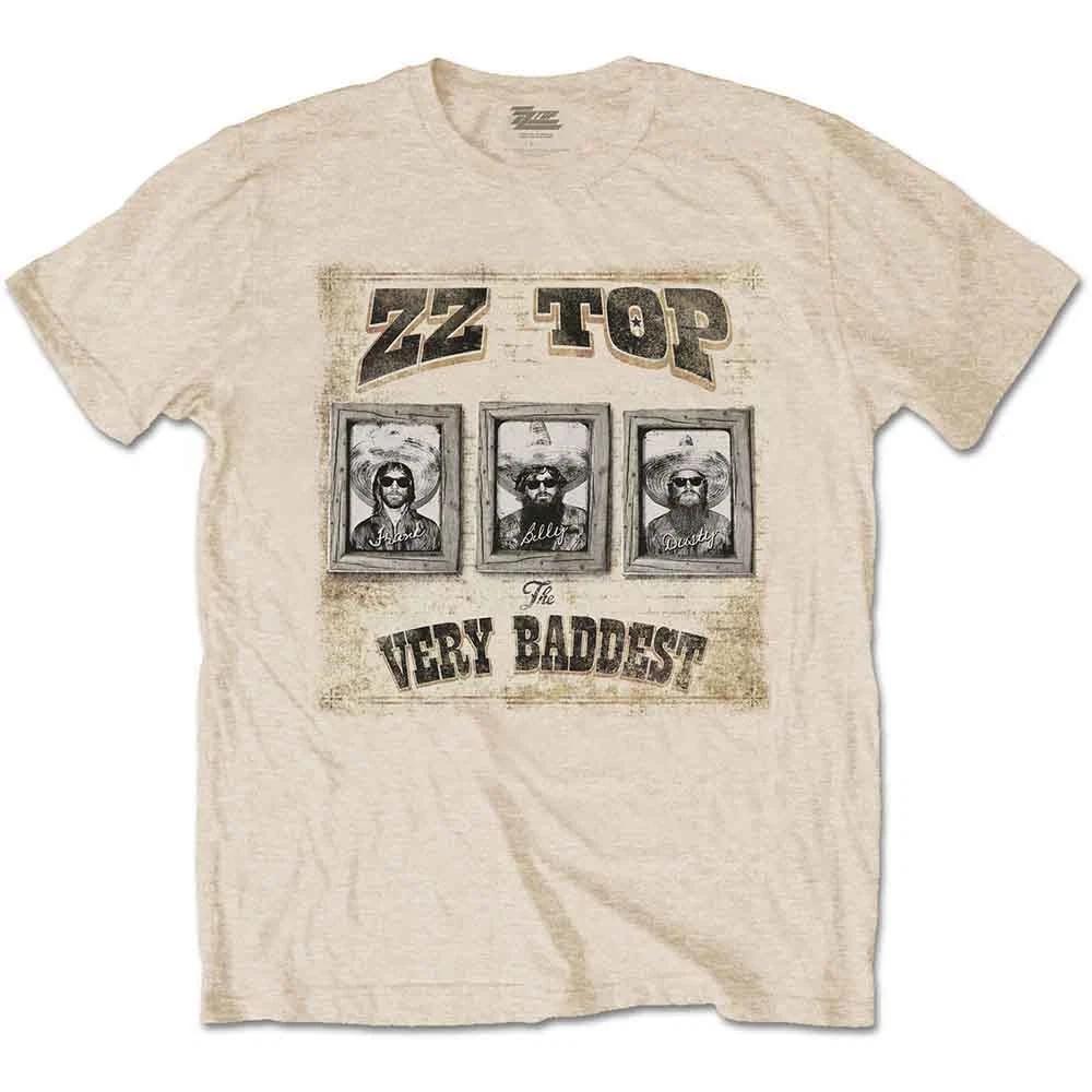 Zz Top Very Baddest Official Mens Unisex T-Shirt L