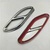 Exhaust Muffler Cover Trim For Mercedes Benz A B C E GLS Class 2015-2016 2pcs