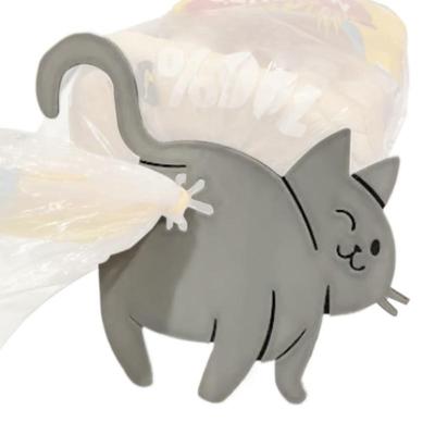 Funny Bread Clip 3D Printed Cat Butt Dining Kids Snack Bag Clips Funny Novelty Kitchen Gadget Home Decor Creative For Cat Lovers