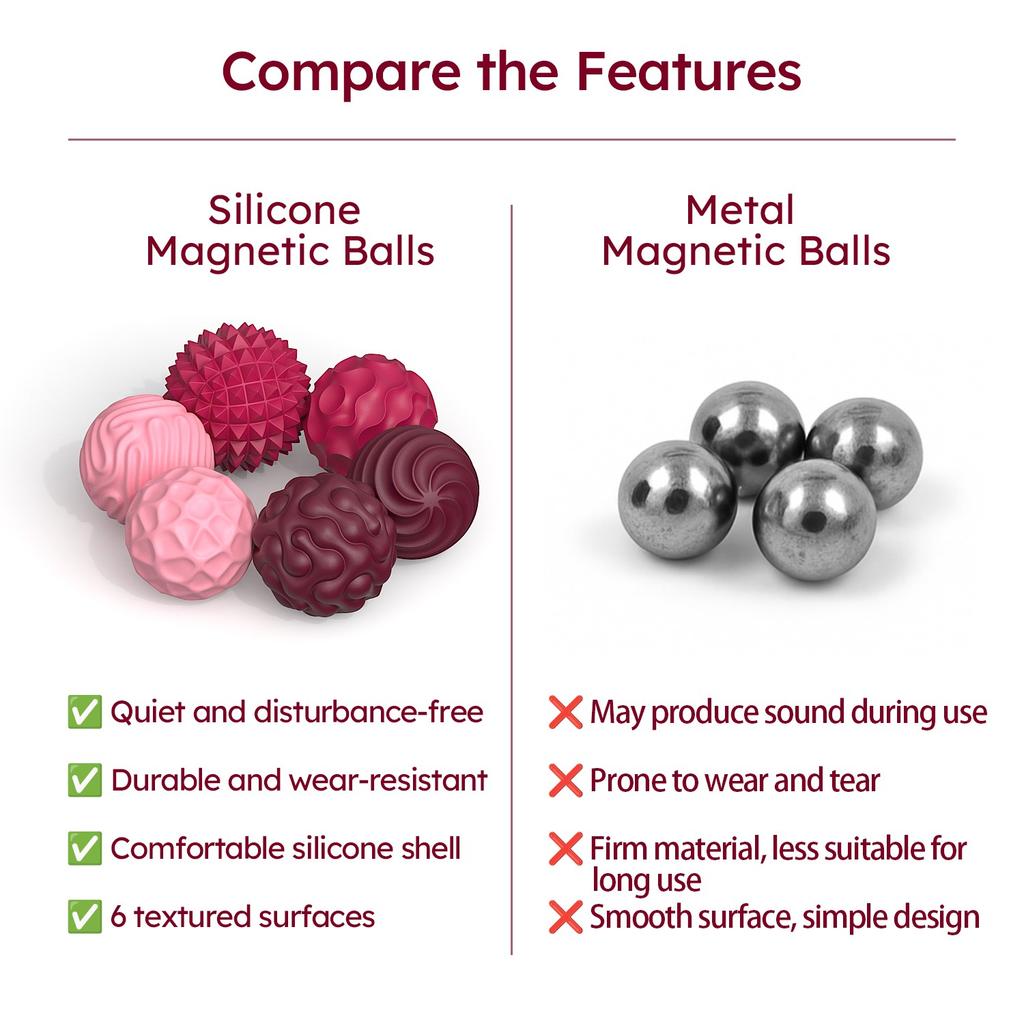 Bolas Magnéticas Brinquedo de Mexer, EDC Brinquedos de Alívio Anti Estresse, Brinquedo Sensorial Magnético Fidget Antiestresse Ansiedade para Adultos Crianças Autismo TDAH