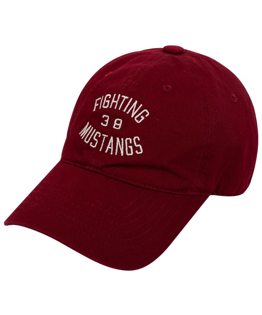 NAVYTEAM Ntv Bc-Fighting 38 Mustangs Cap-Burgundy
