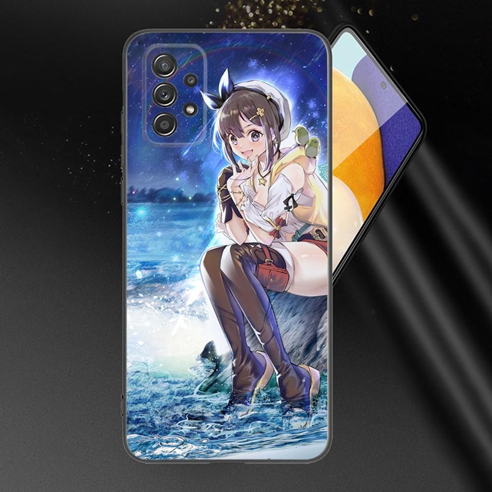 

Game A-Atelier Ryza Phone Case For Samsung Galaxy A13,A21s,A22,A31,A32,A52,A53,A71,A80,A91 Soft Black Phone Cover Samsung a21