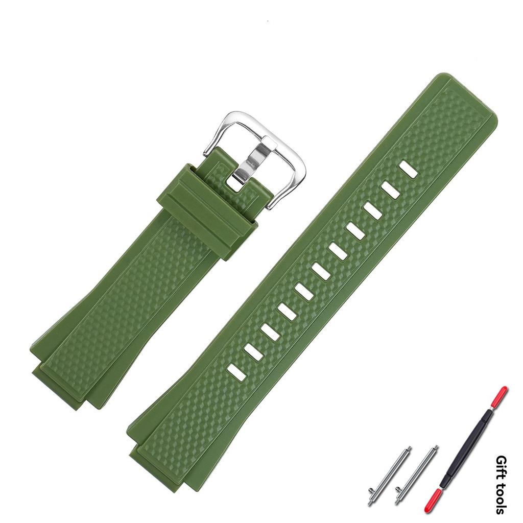 GST-B200 Silicon strap For Casio G-SHOCK 5608 GST-B200-1A modified waterproof Watchband Bracelet wristband