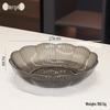 ZISIZ Drainable Light Luxury Fruit Plate