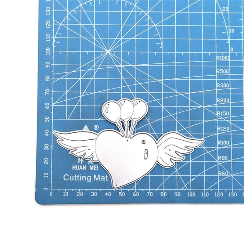 Metal Die Cuts Happy Valentine's Day Cutting Dies Cut Stencils for DIY Scrapbooking Paper Album Photo Decorations