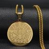 Witchcraft Pentagram Stainless Steel Chain Necklaces for Men Gold Necklaces Tetragrammaton Pendants Jewelry Cadenas N1163S