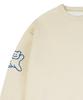 GRAVER [Unisex] Multi-Line Bear Smile Sweatshirt_Cream