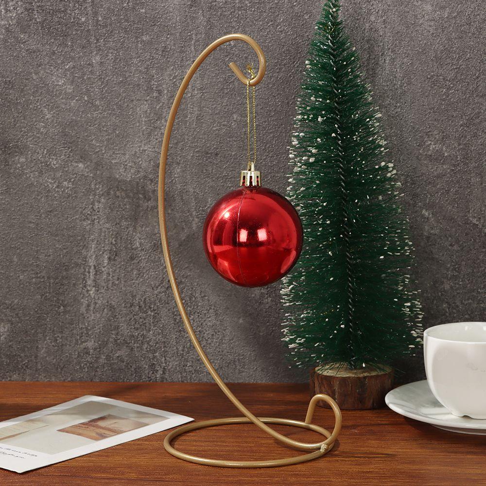 Home Decoration Flower Rack Wedding Iron Art Glass Ball Hanging Hanger Hook Ornament Display Stand Candle Holder Iron Hanging
