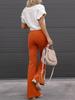 Corduroy Pants Women's Long Trousers Four Seasons Home Clothes Slim Fit Women's Bell Bottom Casual Pants Spot