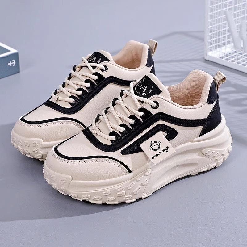 Popular Dad Shoes Children's Spring Platform 2025 New Internet Celebrity Leisure Sports Women's Shoes Autumn Student Running Shoes
