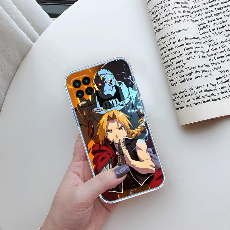 RA13 Fullmetal Alchemist Case for Motorola G10 G20 G30 G31 G32 G34 G35 G41 G42 G50 G51 G52 G55 G60 G60S G62 G71 G72 G75