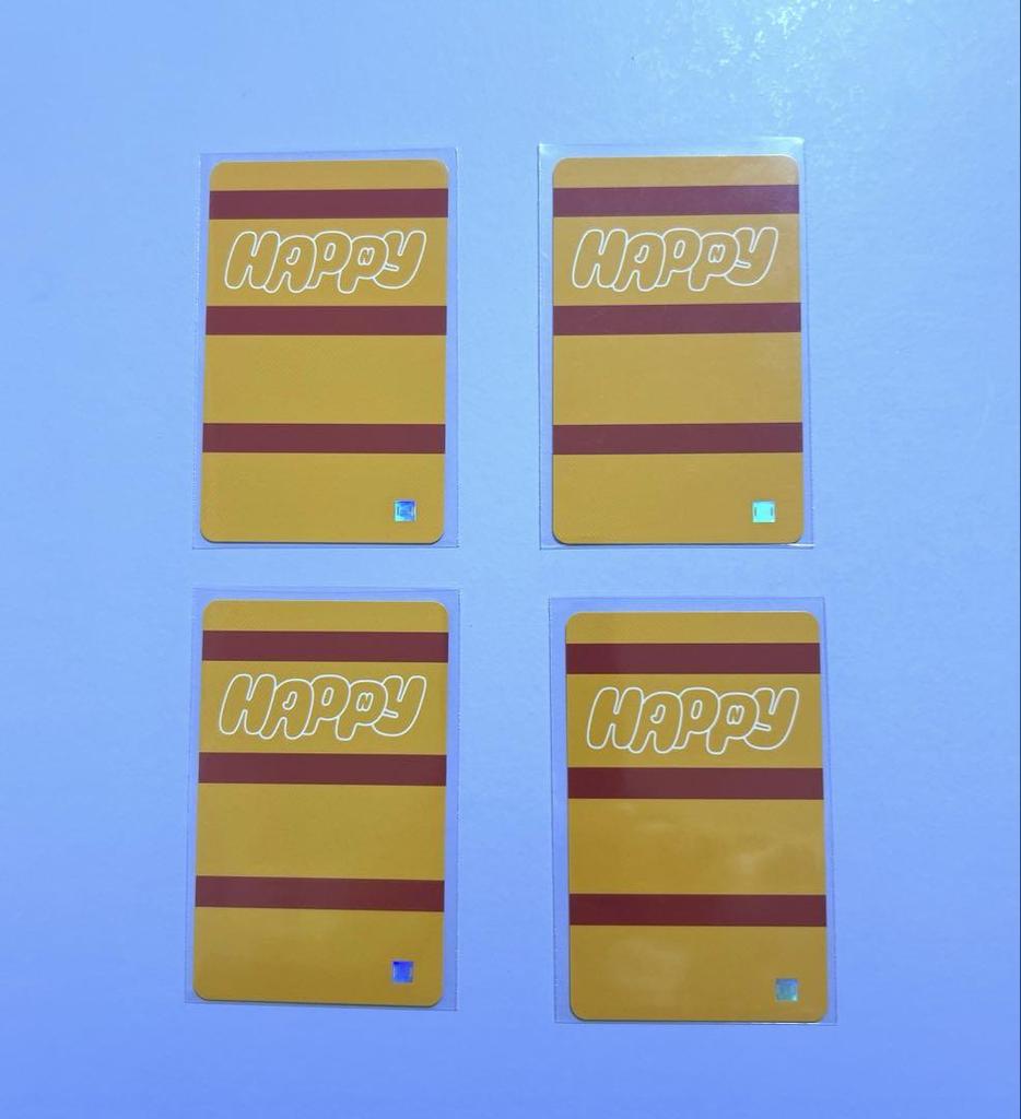 [USED] BTS JIN HAPPY Power Steering Korea Exclusive Trading Card