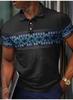 Vintage Race Style Men's Polo Shirt Fashion Summer Short Sleeve 3D Printed Polo Shirt Trend Street