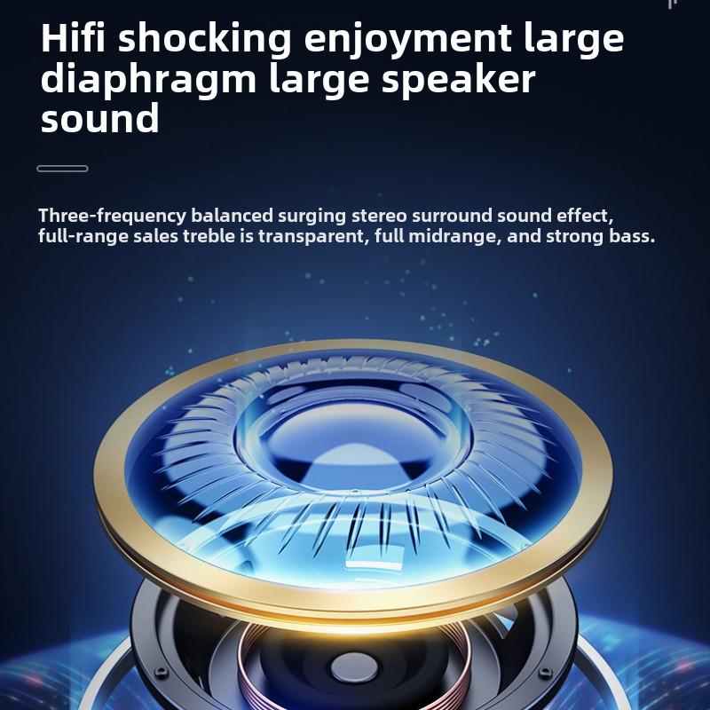 Drahtloses Bluetooth-Headset Business Einzelohr Hängendes Ohr Drahtloses Bluetooth-Headset Extra Lange Standby-Zeit