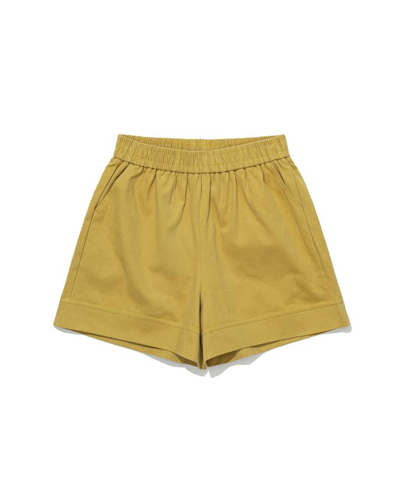 MOAA Cotton Elastic Waist Shorts