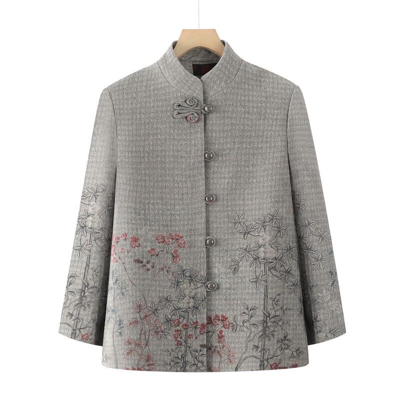 Elderly Women's Autumn/Winter Tang Suit Top