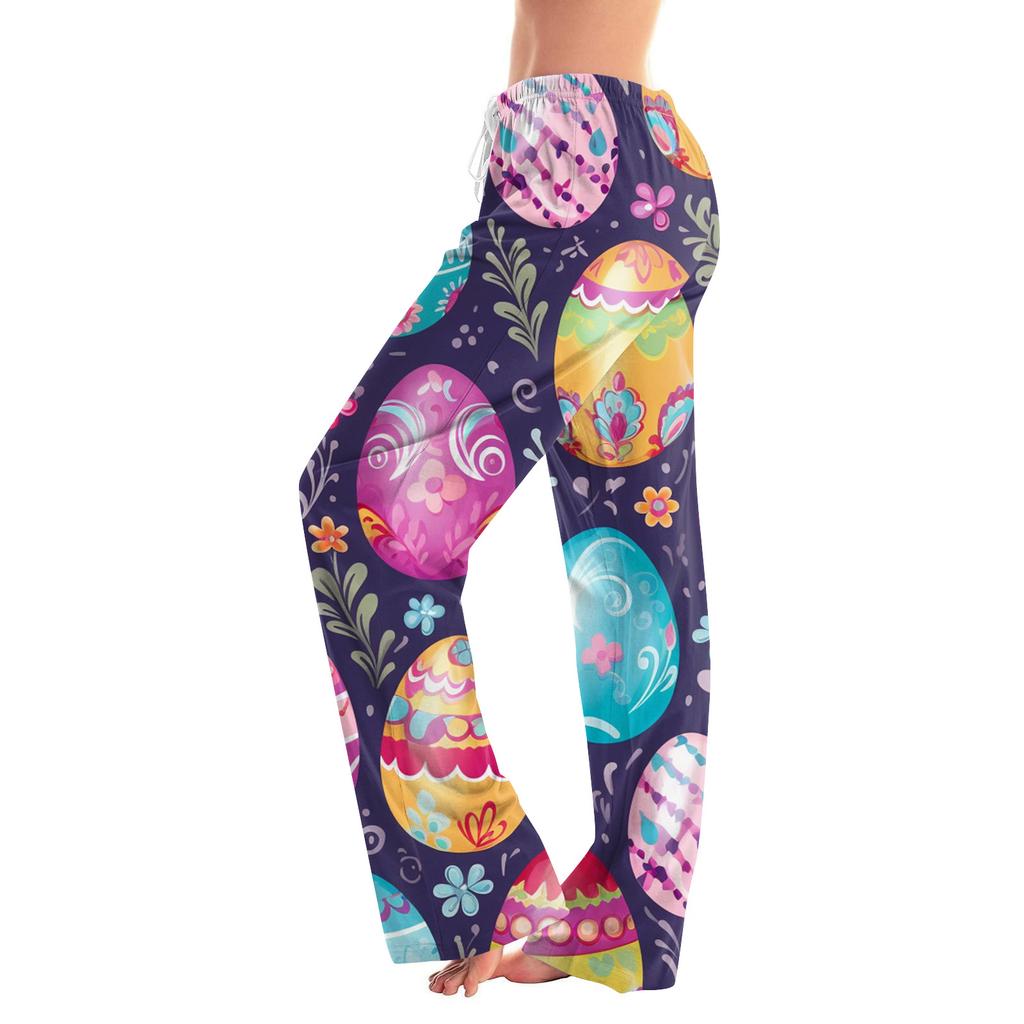Women's Fashion Loose Casual Printed Casual Pants