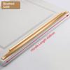 KAK American Style Black Cabinet Handles Gold Solid Aluminum Alloy Kitchen Cupboard Pulls Drawer Knobs Furniture Handle Hardware