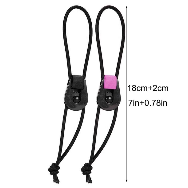 Cord For Fishing Gear Adjustable Length Anti Tear Design Elastic Fishing Rod Tie Rod Rope Wrap Strap