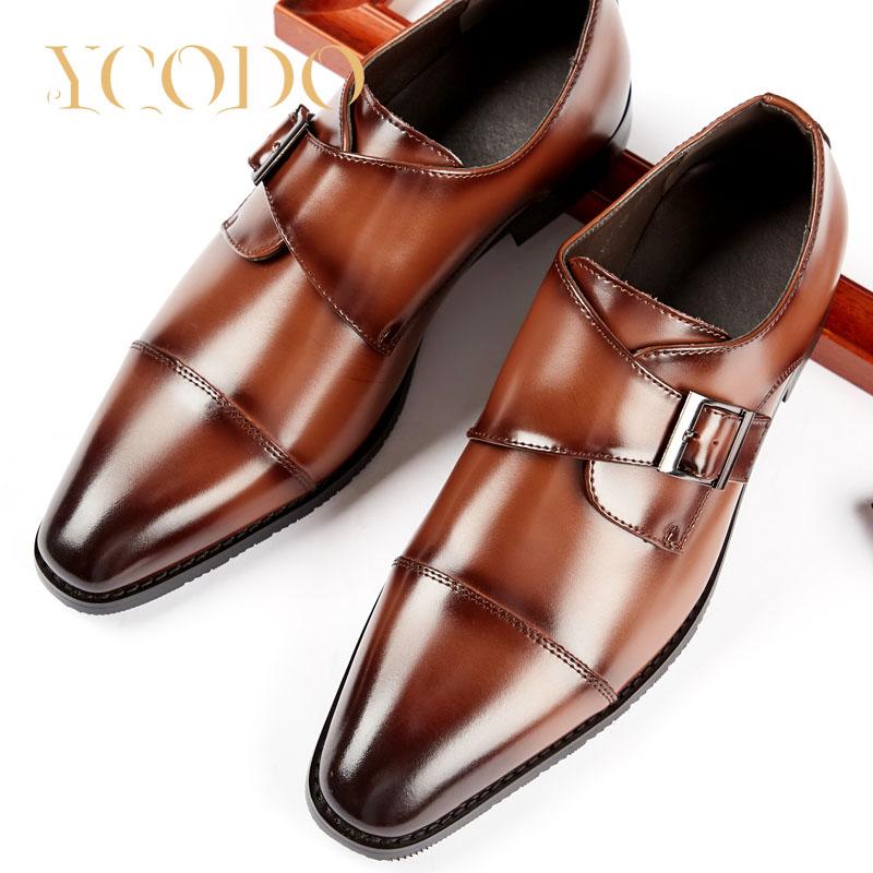 Scarpe da lavoro da uomo in pelle di vacchetta naturale