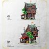 2953PCS Crusader Hotel Building Blocks European Street View Hotel Building MOC Model Bricks Desktop Ornaments Kids Toys Gifts
