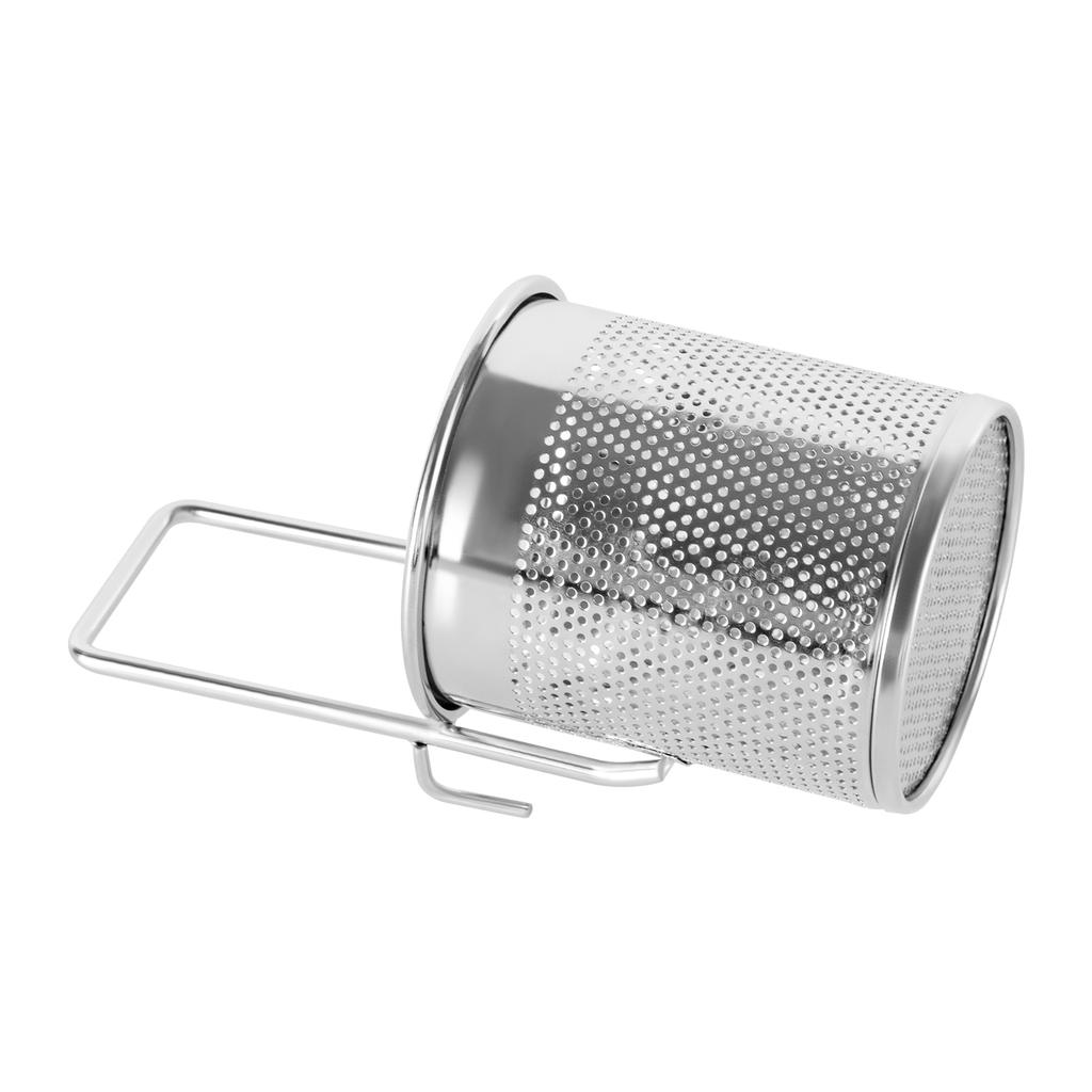 Hot Pot Mesh Net Basket, Stainless Steel Mesh Basket, Hanging Noodle Strainer with Handle for Straining, Draining 3.15 * 6.49 In