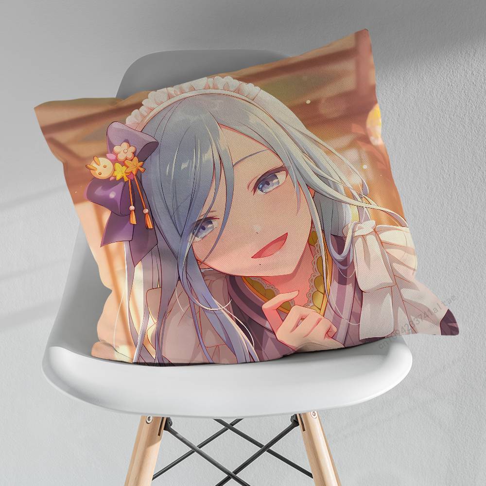 Cute HHinomori SShizuku pillow over living room sofa cushion cover home decoration bedroom room bed pillow cover