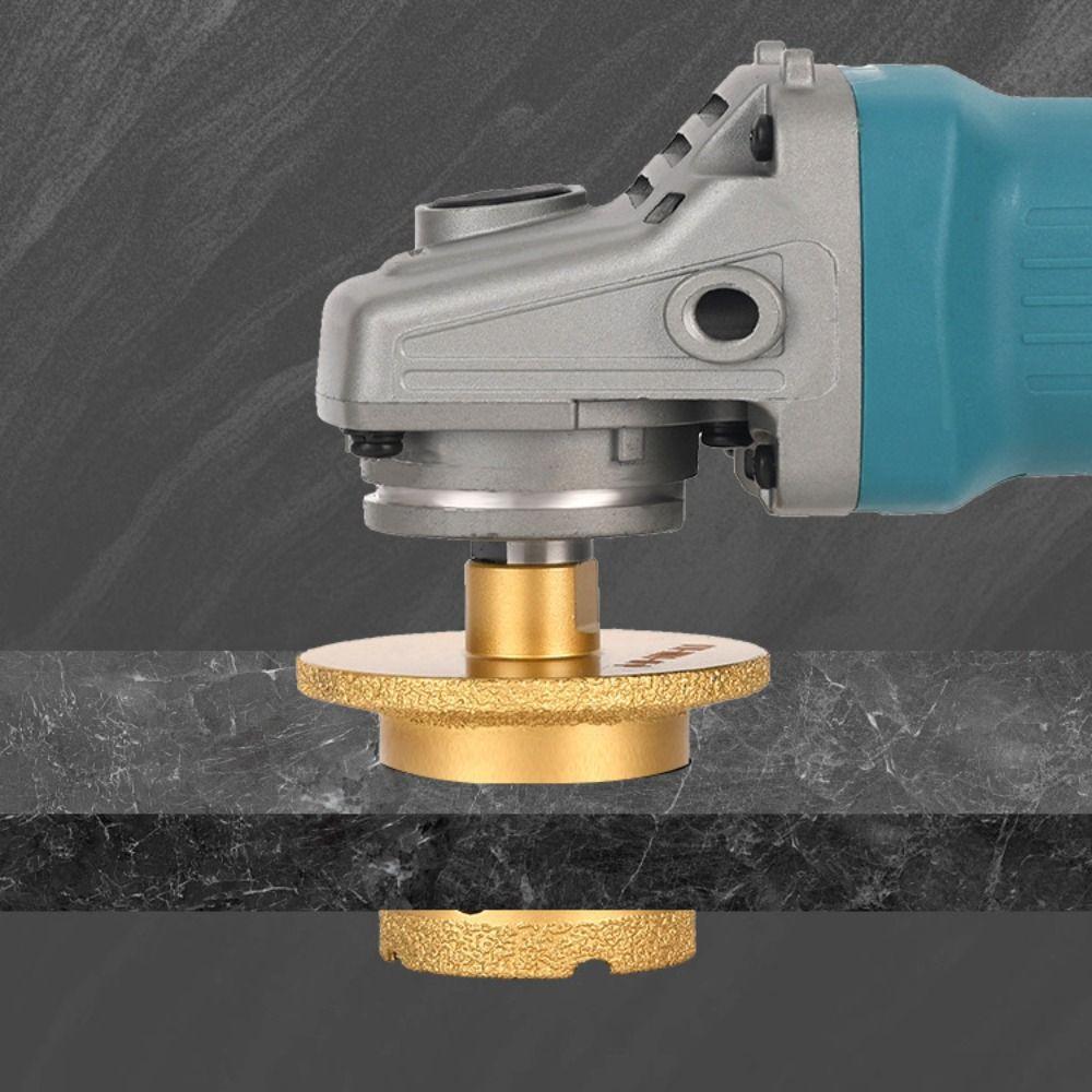 Triangular Shank Diamond Chamfer Bit Chamfering Grinding Drill Bit  For Porcelain Tiles Marble