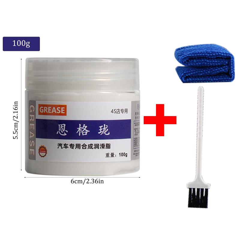 Car Door Grease Synthetic Lithium Grease Garage Door Lubricant 110ML Mechanical Maintenance Gear Oil Synthetic Grease For Hinge