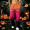 Men's Halloween Printed Sweatpants with Pockets Loose Fit Jogger Pants for Sports