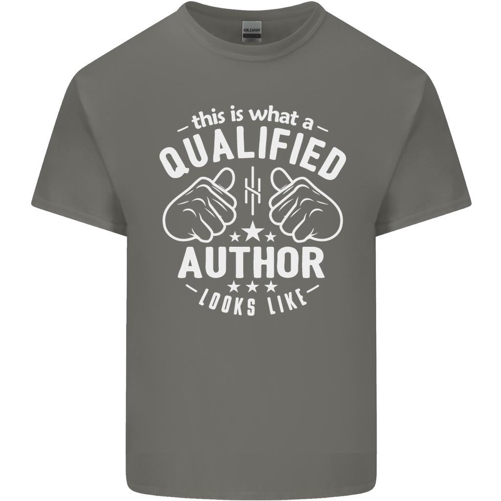 This Is What a Qualified Author Looks Like Unisexs Light Cotton TShirt