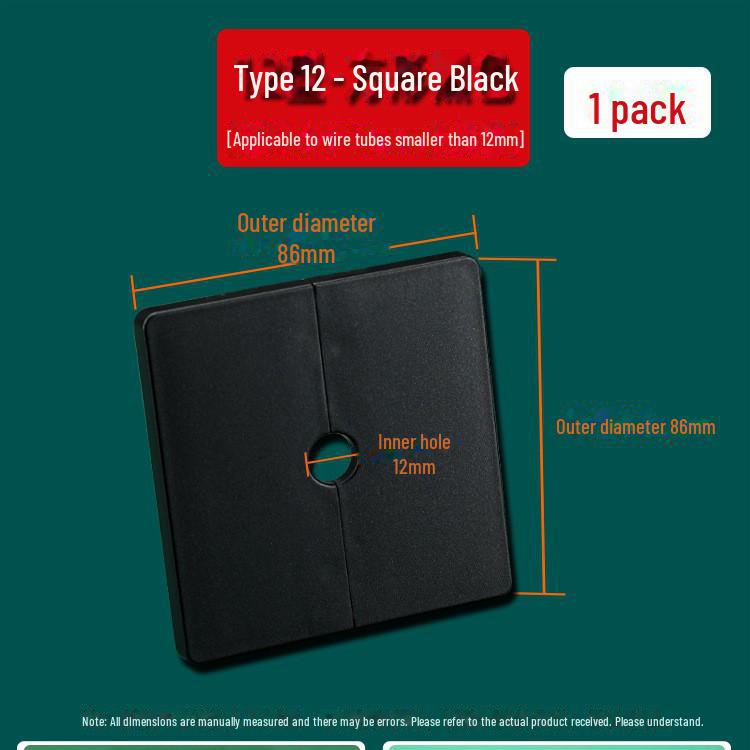 "Cubierta Decorativa para Agujero de Pared para Tuberías de Aire Acondicionado y Grifo"