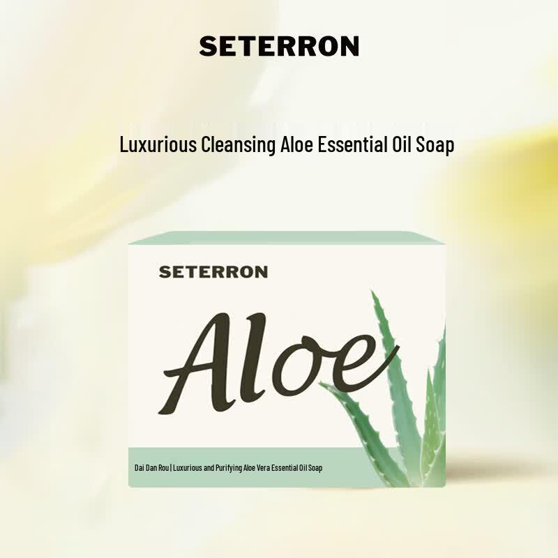 SETERRON Aloe Vera Essential Oil Soap
