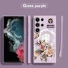 One Piece Cartoon Cute Phone Cover Case for Samsung Galaxy S25 S25Edge S21 Plus S22 S20 FE Note 20 10 Ultra S24 Ultra S23
