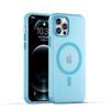 Apple 15 Mobile Phone Case Matte Skin Feeling Suitable for IPhone 16 Large Hole Full-cover Contrast Color 13Max Magnetic Protective Case