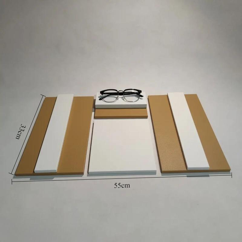 Wooden Eyeglasses Organizer Case Men Goggles Display Tray Sunglasses Eyeglass Frames Storage Cases Modern Cheap Eyewear Pallet