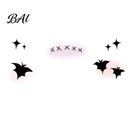 Temporary Tattoo for Adults Halloween Face Tattoos, Realistic Waterproof Water Transfer Stickers, Skin-friendly Sensitive Skin Friendly Tattoos