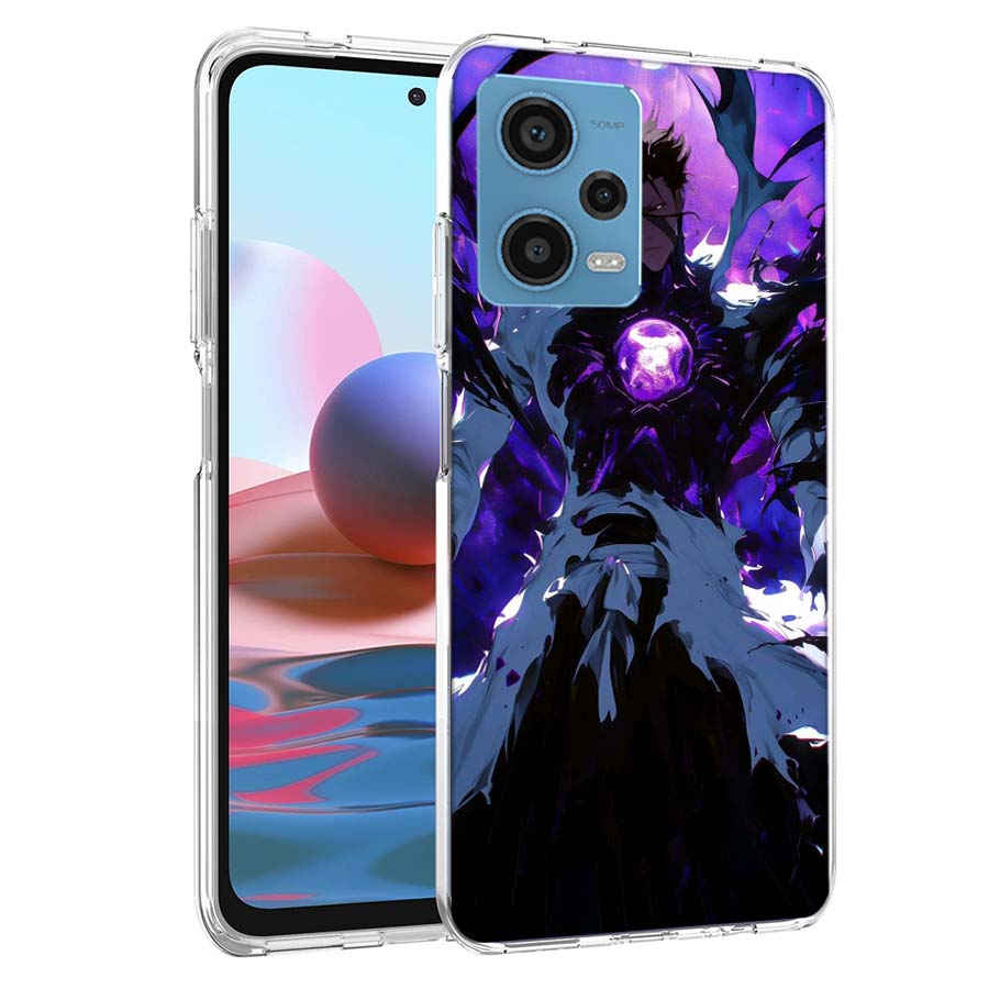 Bleach Aizen Sousuke Phone Case For Redmi Note 13 12 14 15 Pro Plus 13R 11 11T 11E 11S 10 Pro 10S 9 9S Cover Cell Clear TPU Capa