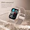 LIGE 2025 Smartwatch IPS HD Bildschirm 600mAh Großer Akku Smartwatch Bluetooth Anruf IP68 Wasserdicht Herzfrequenzmesser Sport-Fitness-Tracker