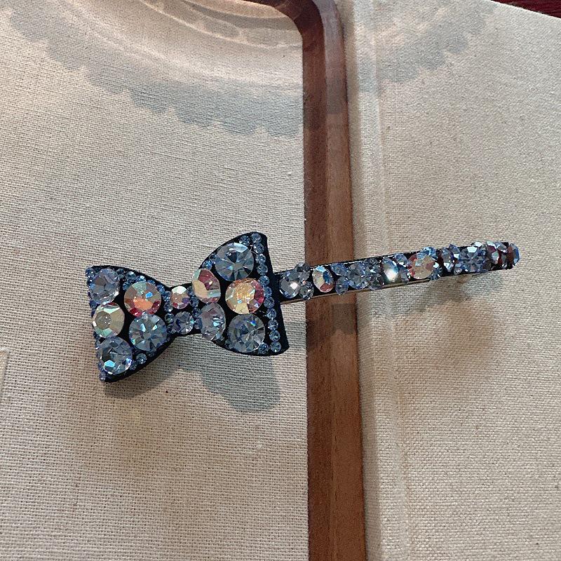 

Корейский Шик Заколка для волос с бантом из страз