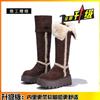 Versatile but knee snow boots women's winter new velvet women's boots two wear thick-soled heightening warm high boots