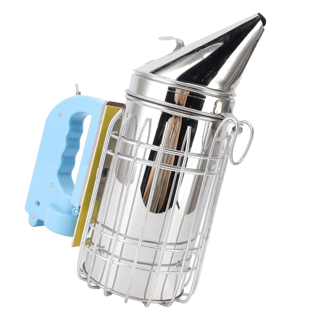 Electric Beehive Smoker Stainless Steel Beekeeping Equipment with Plastic Handle for Beekeeper and Beekeeping