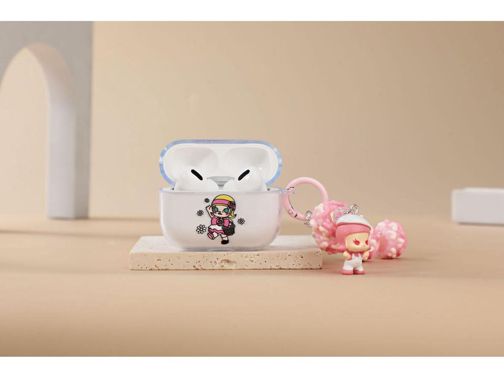 New TWS-K42 Bluetooth 5.3 In-ear True Wireless Earbuds with Cartoon Doll Bead Silicone Case