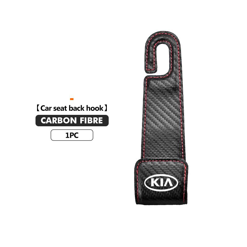 Car Seat Headrest Hook Storage Hanger Auto Interior Accessories Stickers For KIA K5 K2 Rio Optima Sportage Venga Sorento Stonic