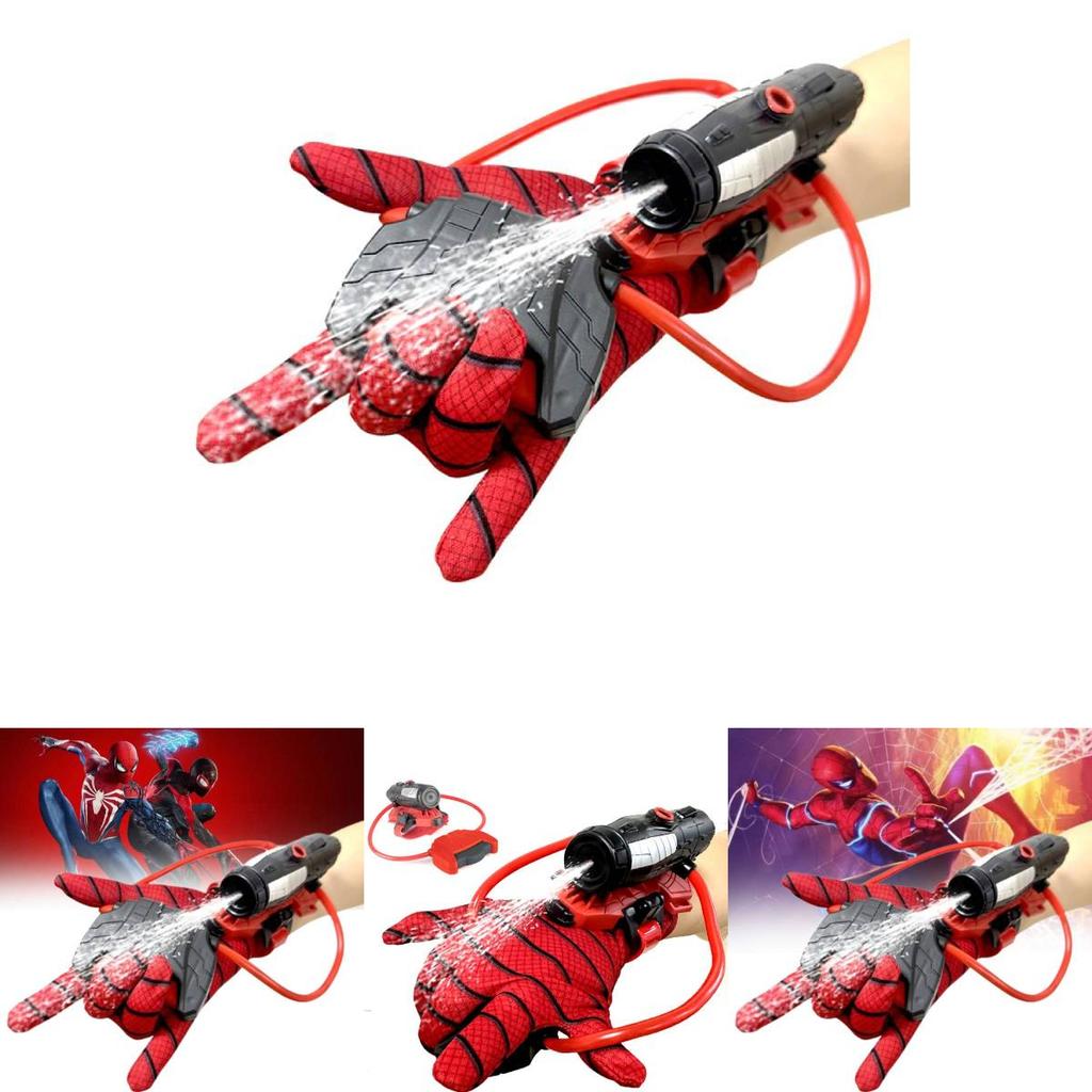 Colorful And Fun Water Shooting Spider Wrist Launcher Kids Wearable Water Gun Toy