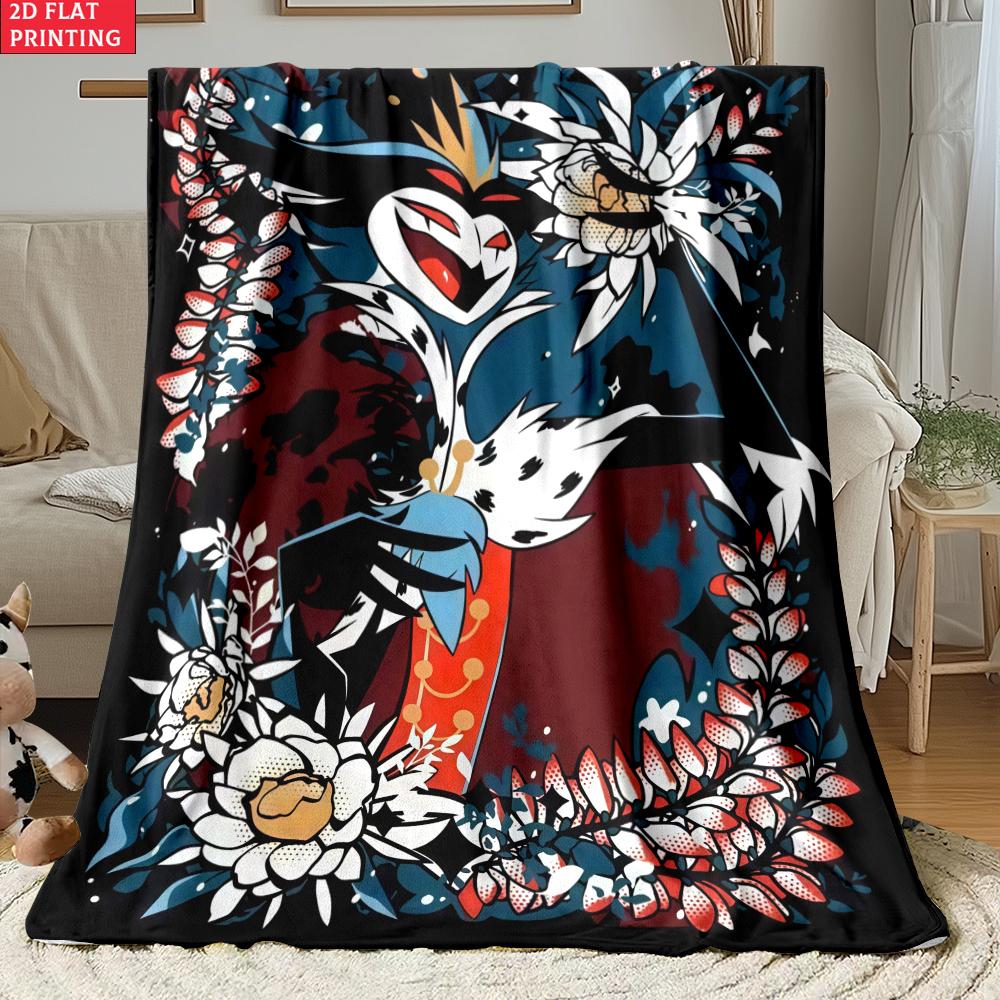 Anime Thin Flannel Blanket for Bedrooms,Living Rooms,Sofas Blankets,Offices,Lunch Breaks,Picnics,blankets Fluffy Blanket