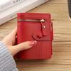 Billeteras para Mujer Cartera Billetera Pequeña Monedero Corta con Cremallera y Broche Cartera de Moda Femenina de Cuero Bolso para Dinero