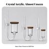 Compact Acrylic CO2 Dispersion Unit with Bubble Counter for Aquarists, Aquatic
