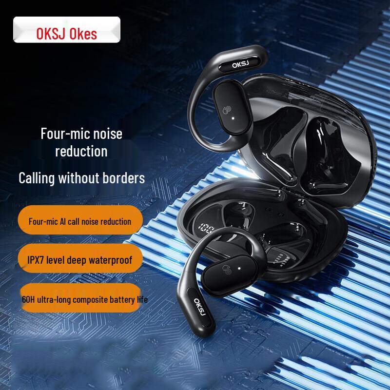 OKSJ MT70 Open-Ear Sport Bluetooth Earbuds